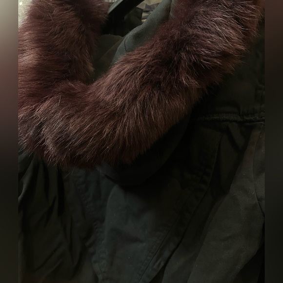 NWT - 【NEW】UGG lamb fur purple hoodie parka, CAD price - Picture 4 of 9